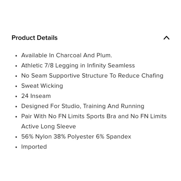 🔴 4/$12 New Fashion Nova Seamless Active Leggings Plum Size M/L - Picture 10 of 10